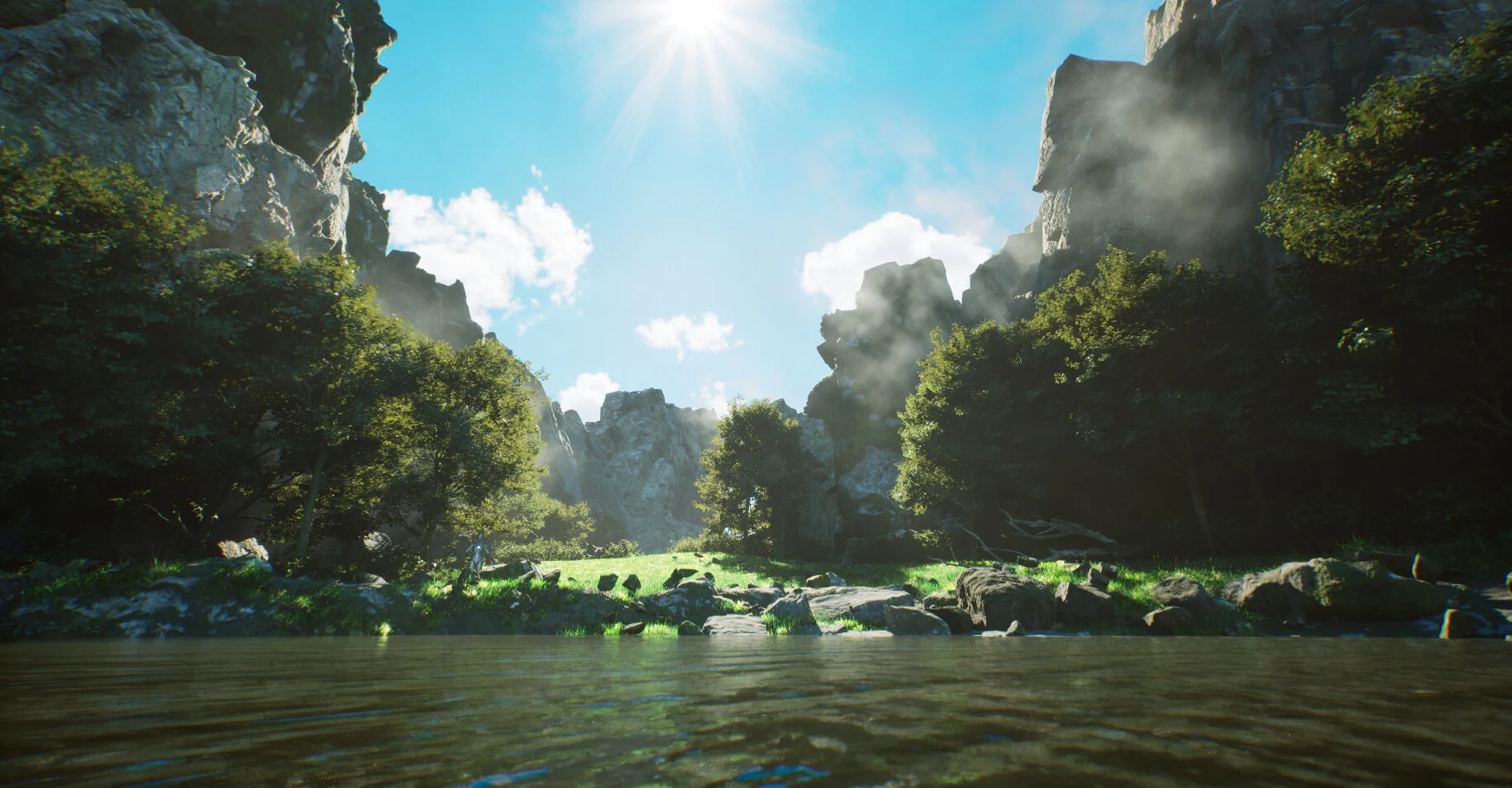 Hidden Valley, an Unreal Engine environment by GV Shriram